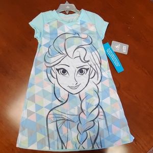 Disney Frozen short sleeve girls nightgown